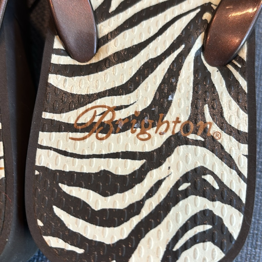 Brighton Zebra Sandals - Picture 3 of 4
